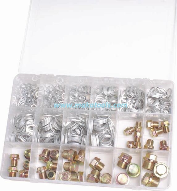 Sump Plug & Washer Assortment 534pc (MK0585)