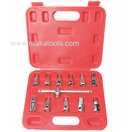 12 Piece Universal Drain Plug Key Set (MK0210)